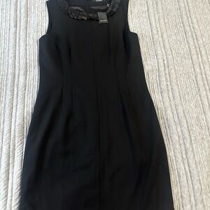 Tahari Black Sheath Mini Dress for Cocktail